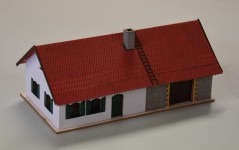 77 x 40,15 x 30,8 mm Z60095 - Z - Ländliches Haus 1 - Bausatz